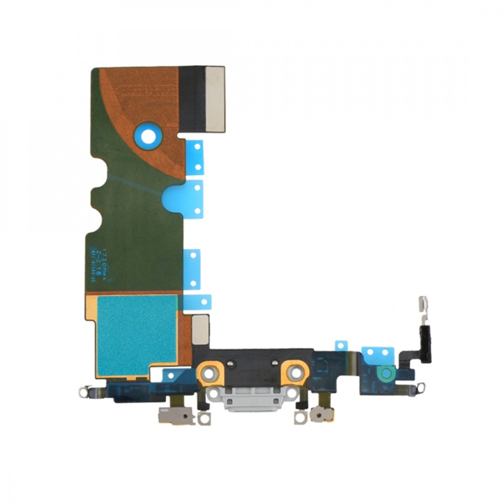 Picture of Charging Port Flex Cable for iPhone 8 (Silver)